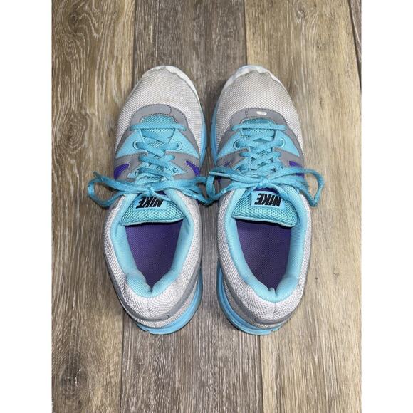 Nike Lunarfly+ 3 Pure Platinum Gray Blue Running Shoes Womens Size 11 487751-004 - Picture 9 of 14